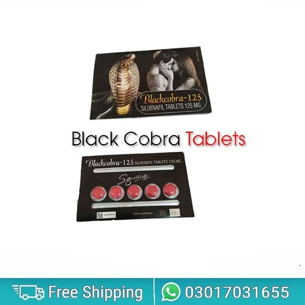 Black Cobra Tablets 125mg in Pakistan 03017031655 - Online Shopping in Pakistan,Lahore,Karachi,Islamabad,Bahawalpur,Peshawar,Multan,Rawalpindi - Razdaar.Pk