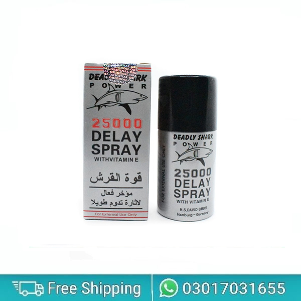 Deadly Shark 25000 Delay Spray In Pakistan 03001331201 - Online Shopping in Pakistan,Lahore,Karachi,Islamabad,Bahawalpur,Peshawar,Multan,Rawalpindi - Razdaar.Pk